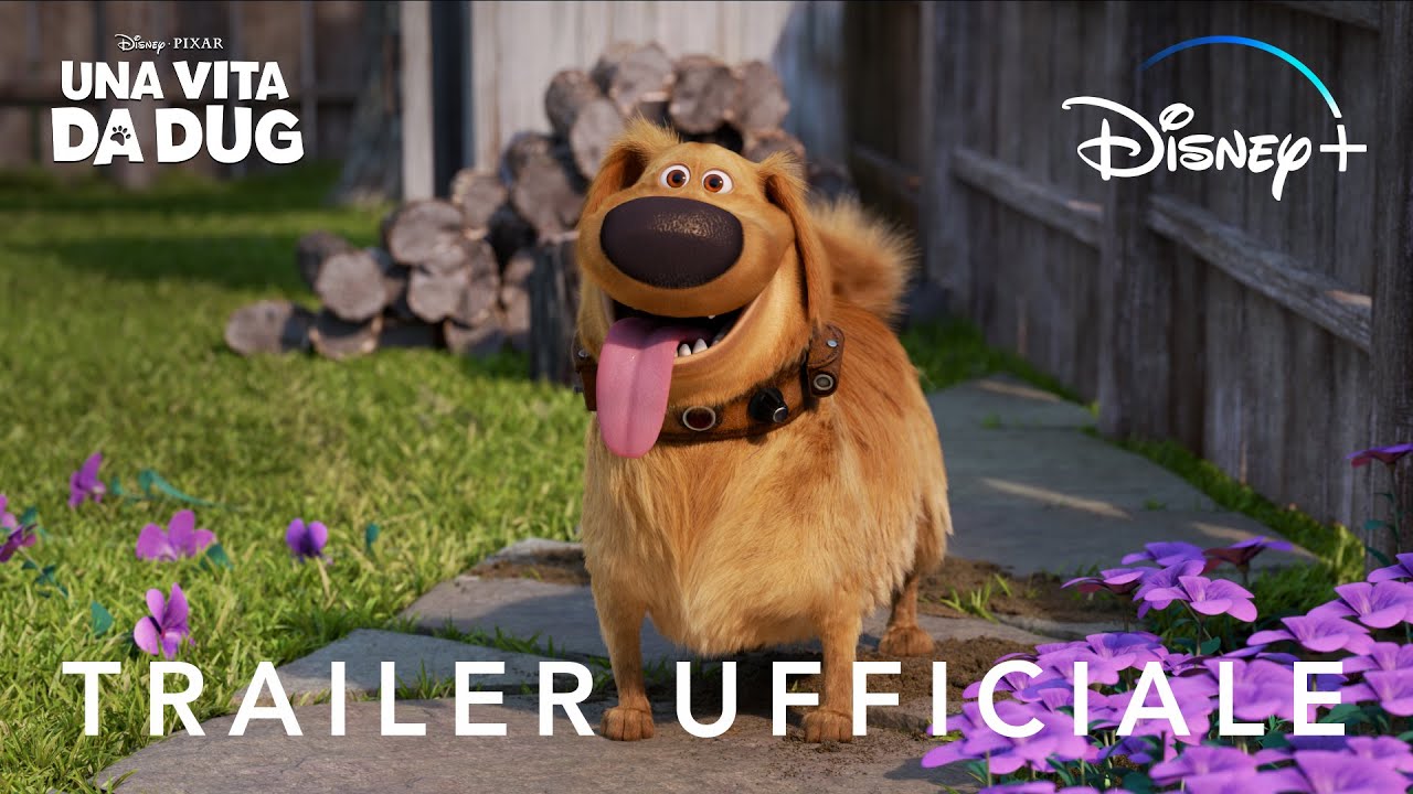 Una vita da Dug: il trailer della serie di corti animati Pixar su Disney+