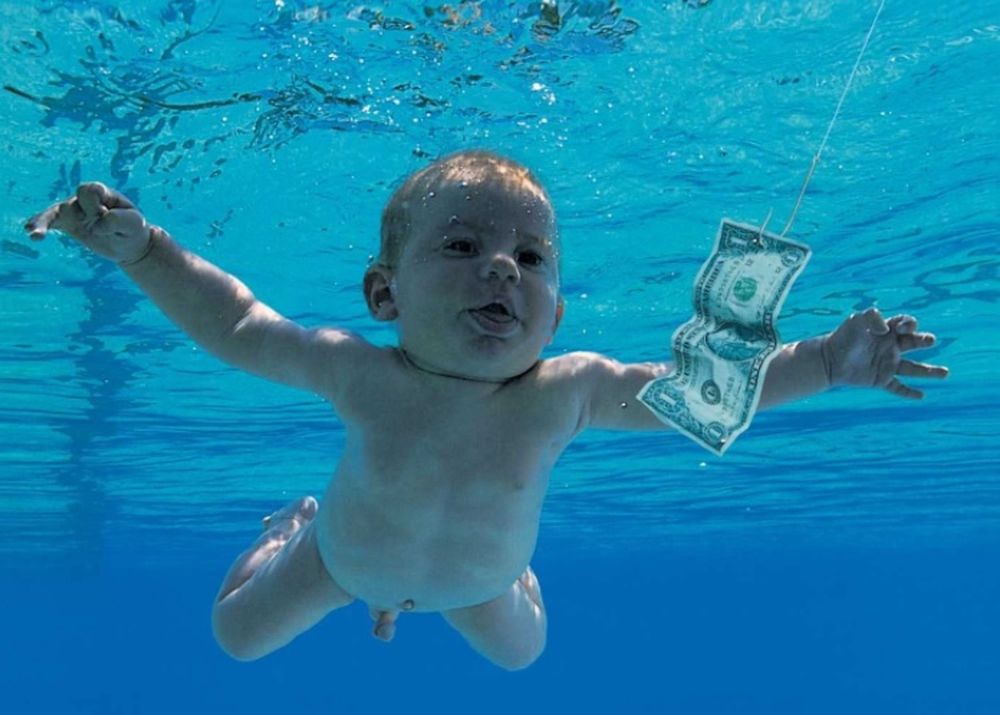 nevermind cover, Nirvana