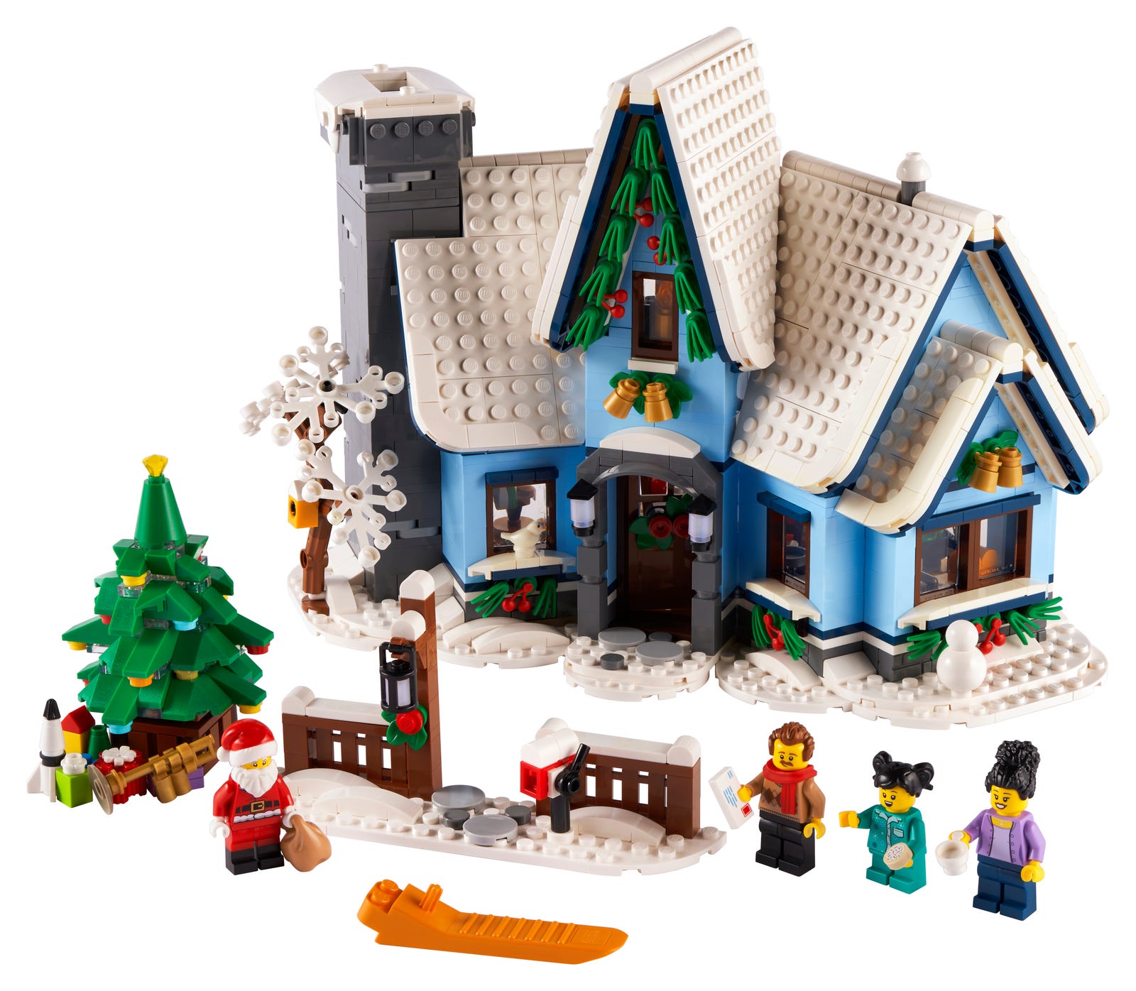 LEGO Santa Claus is visiting