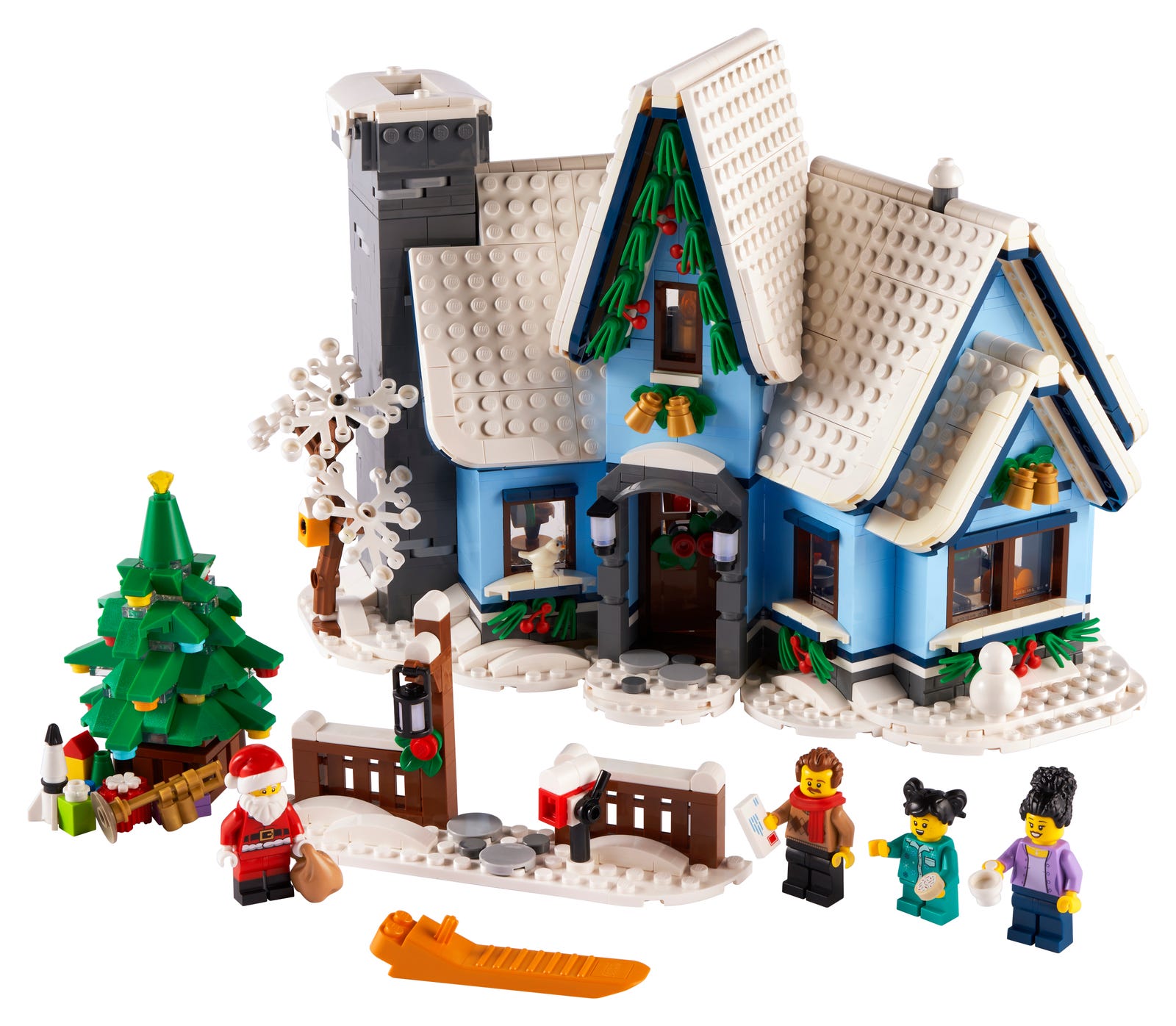 LEGO Santa Claus is visiting, immagini ufficiali del set Winter Village 10293 sullo store asiatico