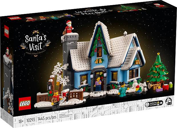 LEGO Santa Claus is visiting