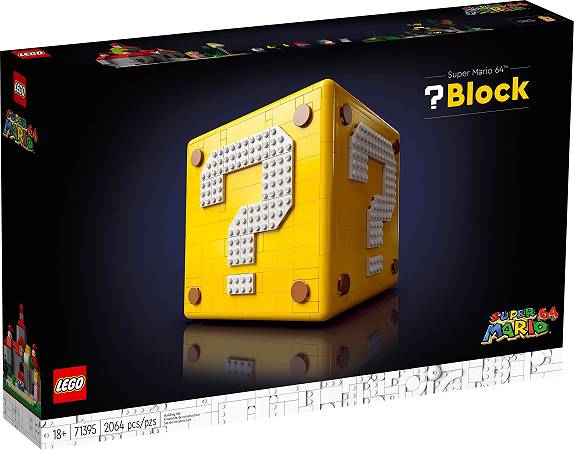 LEGO Blocco punto interrogativo Super Mario 64