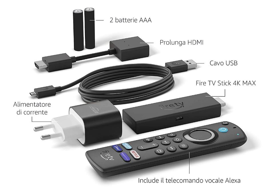 Fire TV Stick 4K Max disponibile anche in Italia, si parte da 64,99€
