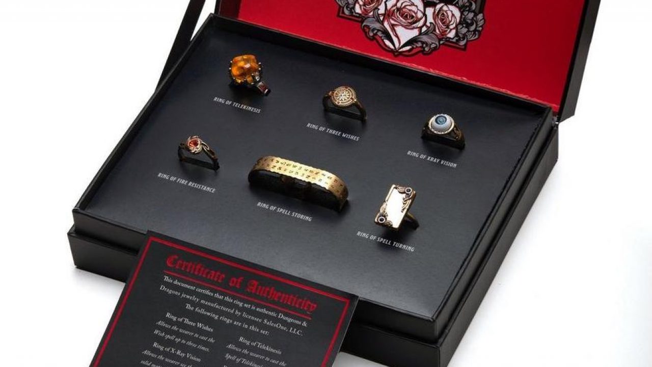 Dungeons & Dragons Ring Set: Il set di anelli magici che vogliamo avere ora