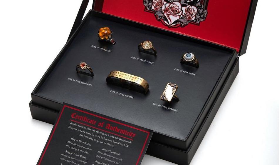 Dungeons & Dragons Ring Set: Il set di anelli magici che vogliamo avere ora