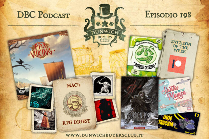 DBC 198: RPG Digest, Pax Viking e altro