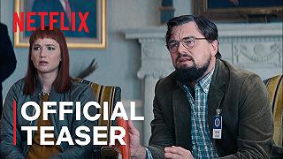 Don’t Look Up: il teaser trailer del film Netlix con Leonardo DiCaprio e Jennifer Lawrence