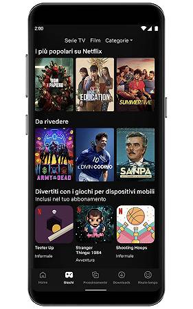 Netflix videogiochi