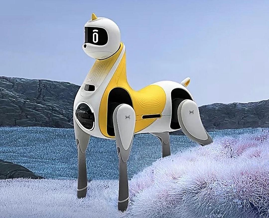 Little White Dragon: il robot giocattolo che può essere cavalcato dai bambini
