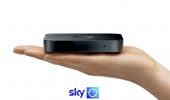 Sky presenta il nuovo box Sky Q: compatto, elegante e non serve la parabola