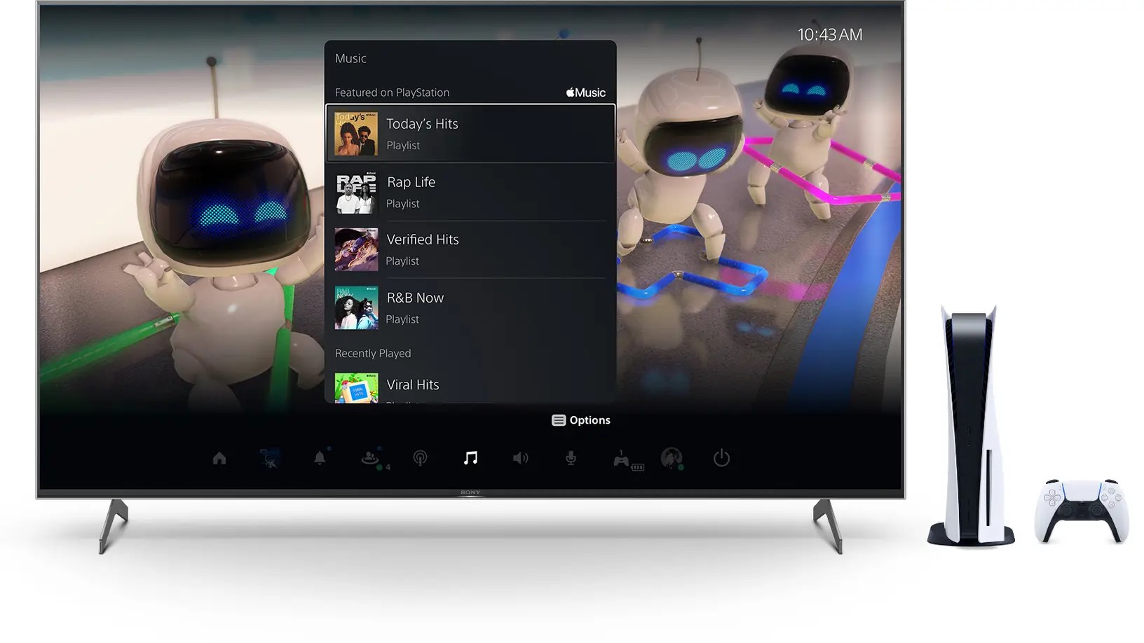 Apple Music arriva ufficialmente su PlayStation 5