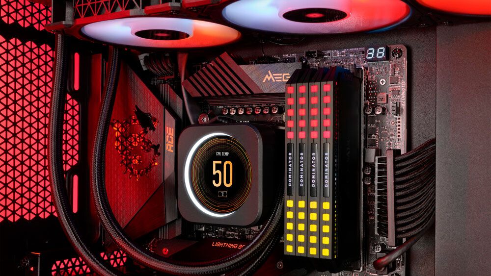Corsair presenta dei dissipatori con schermo LCD