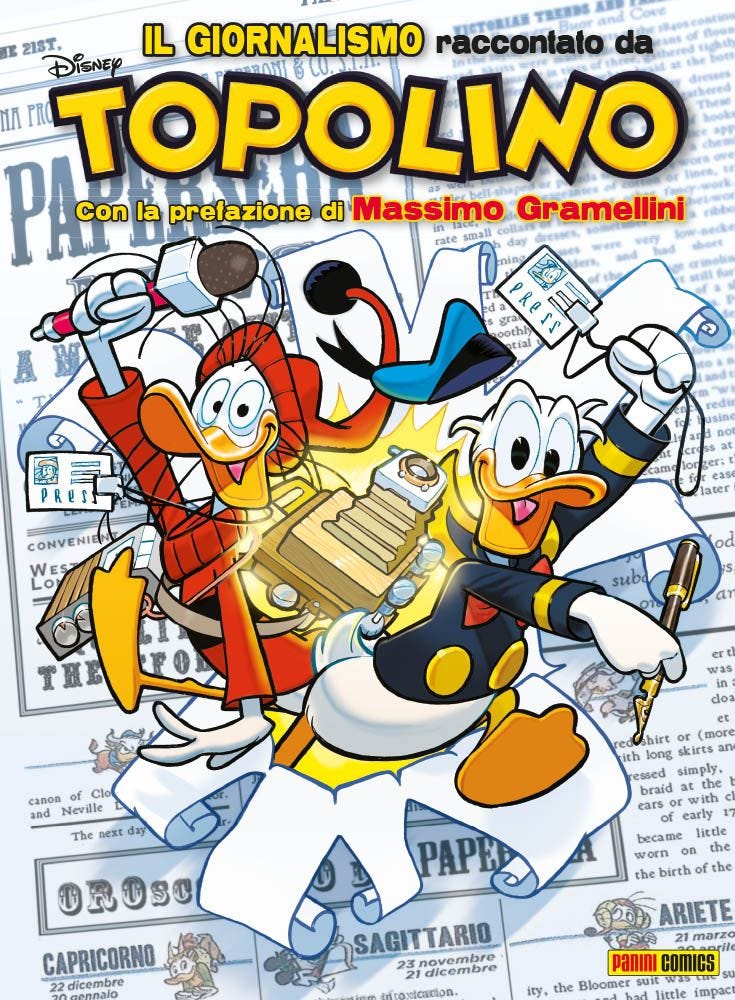 Il giornalismo raccontato da Topolino – il topolibro in edicola