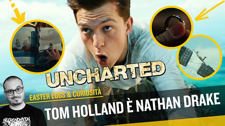 Uncharted con Tom Holland, analisi del Trailer italiano: citazioni e easter egg