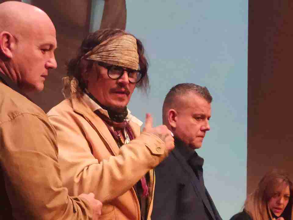 Johnny Depp report incontro Puffins