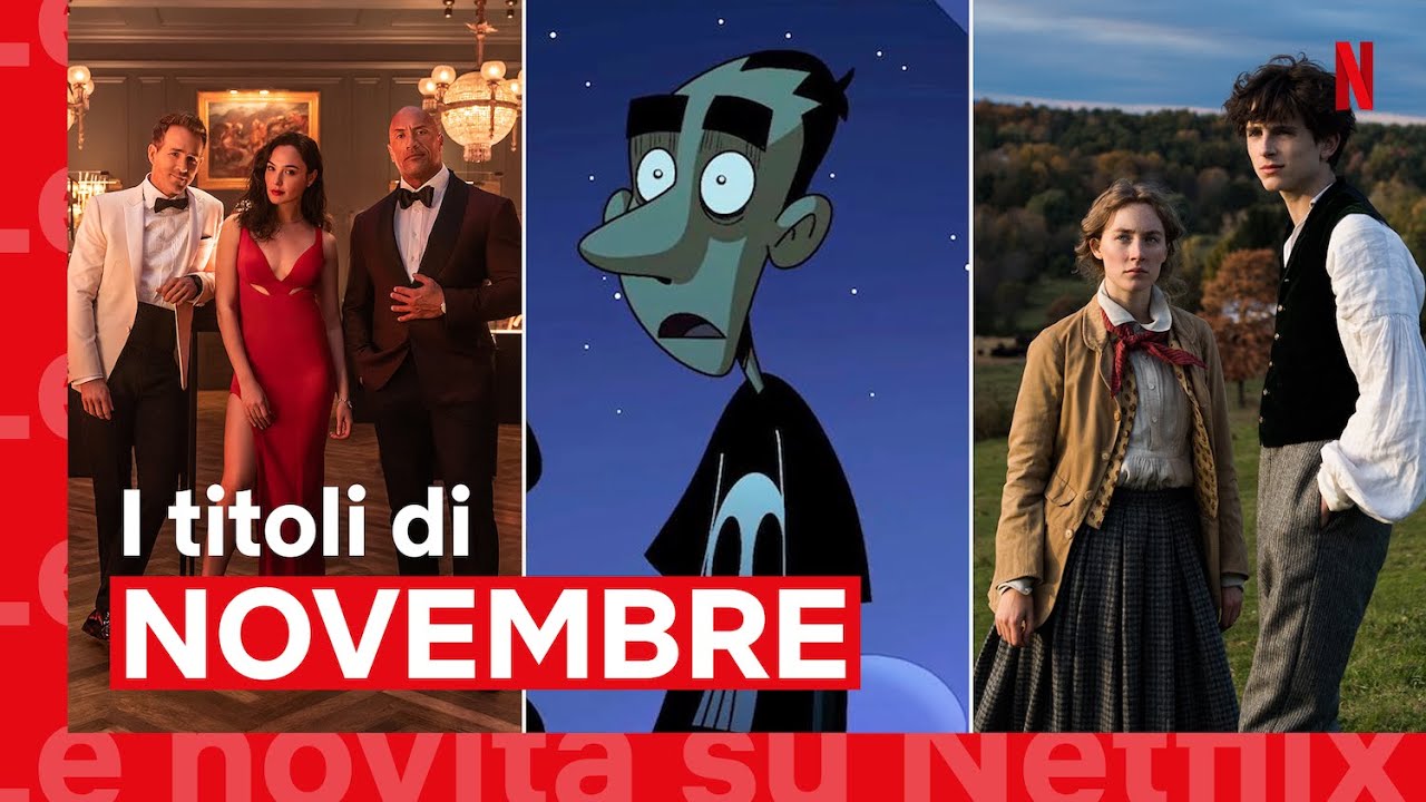 Netflix novembre 2021: tutte le novità della piattaforma streaming