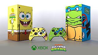 L’Xbox Serie X si veste da Spongebob (e Tartarughe Ninja): l’edizione limitata per Nickelodeon All-Star Brawl