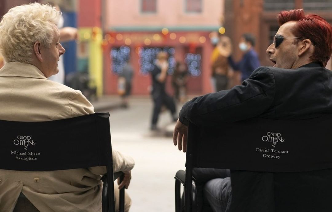 Good Omens 2: iniziate le riprese, ecco Michael Sheen e David Tennant