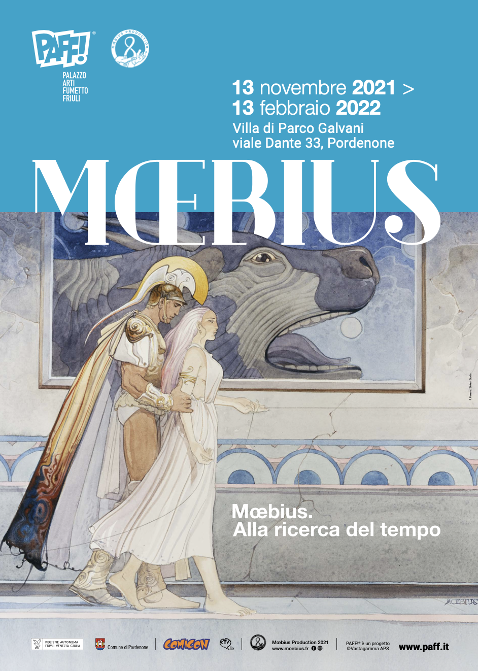 MŒBIUS – Alla ricerca del tempo la mostra a Pordenone