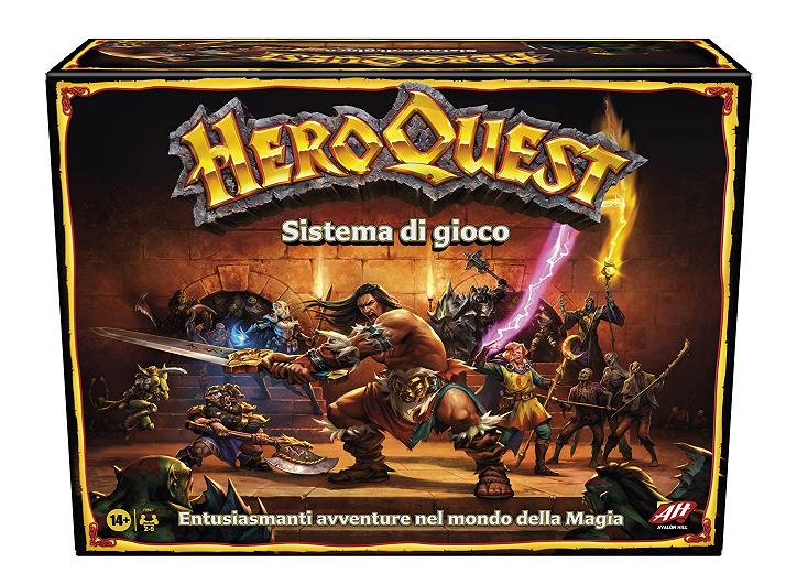 HeroQuest in italiano: dal 15 novembre arriva in pre-ordine del mitico gioco anni ’90 [AGGIORNATO]