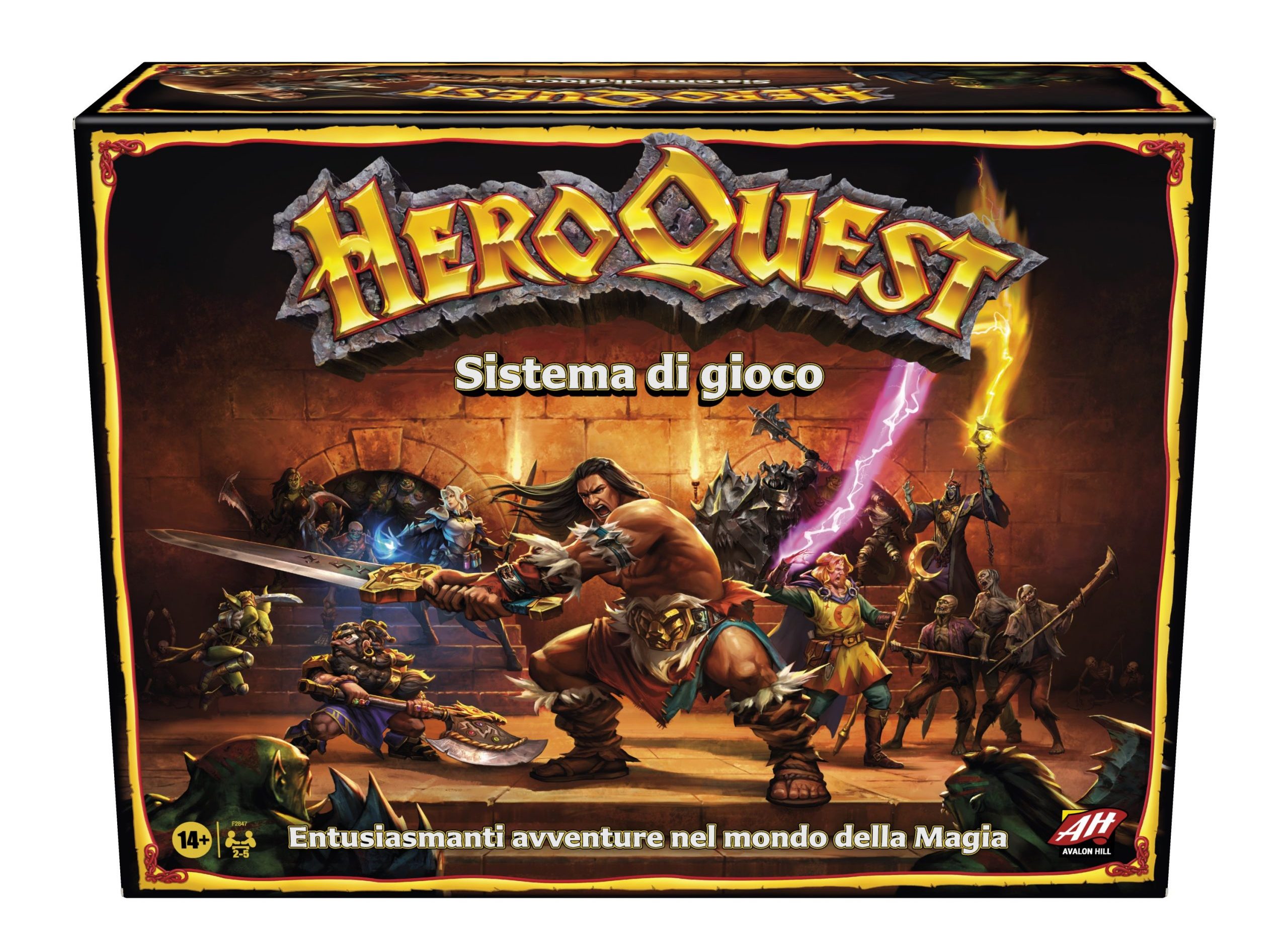 HeroQuest in italiano: dal 15 novembre arriva in pre-ordine del mitico gioco anni ’90 [AGGIORNATO]