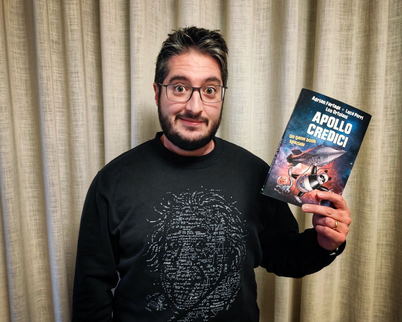 Intervista a Luca Perri: “Lo spazio è un videogioco che ti dona sempre nuovi livelli”