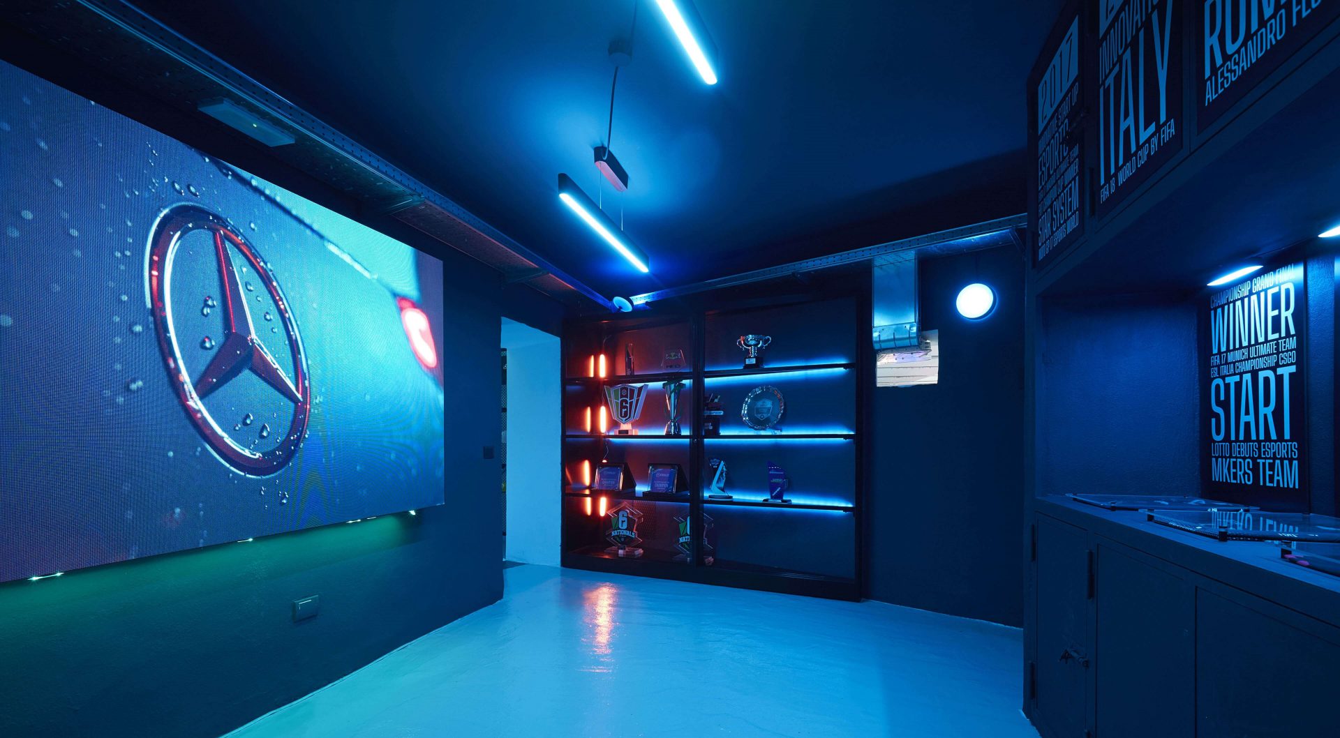 Mkers: svelata la gaming house powered by Mercedes-Benz