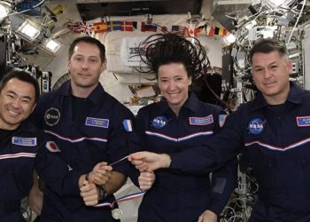 Quattro astronauti dovranno indossare un pannolone, il bagno della Crew Dragon è fuori servizio