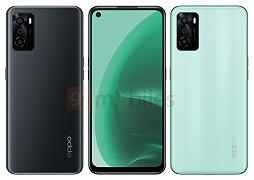 Oppo A55s si mostra nei primi render non ufficiali