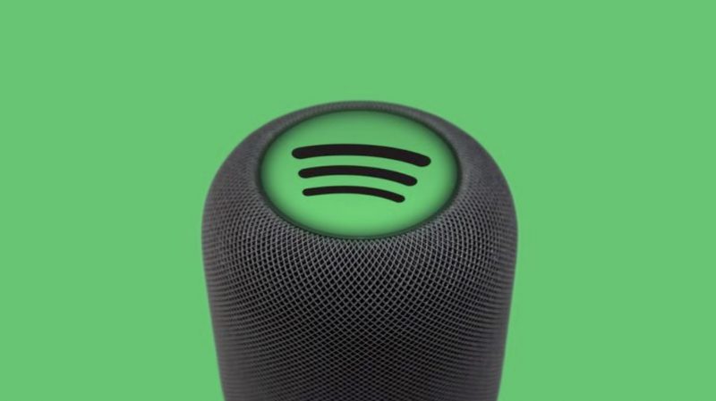 spotify homepod