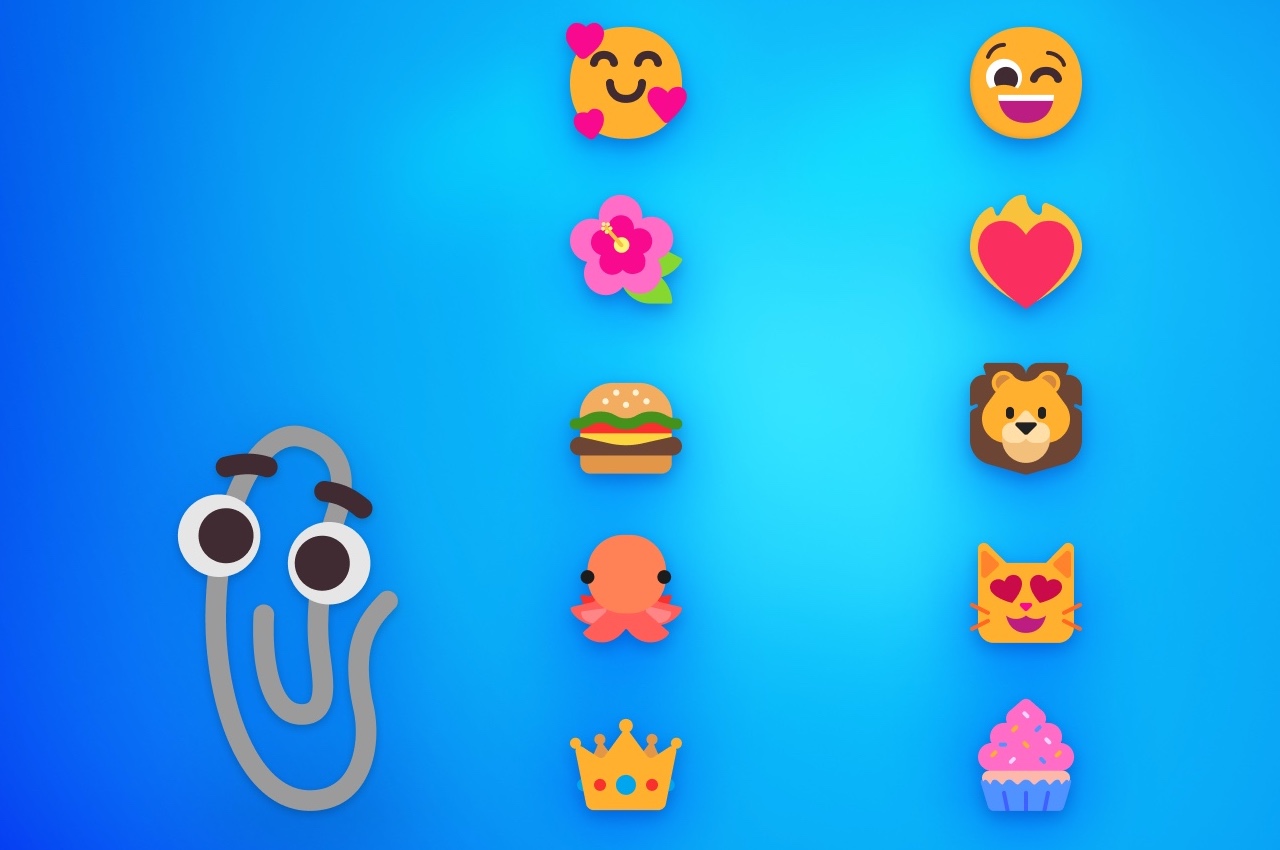 Windows 11: arrivano le nuove emoji in 2D, c’è anche Clippy