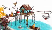 LEGO MOC, il trabucco di Theo il pescatore è l'opera marina di Norton74
