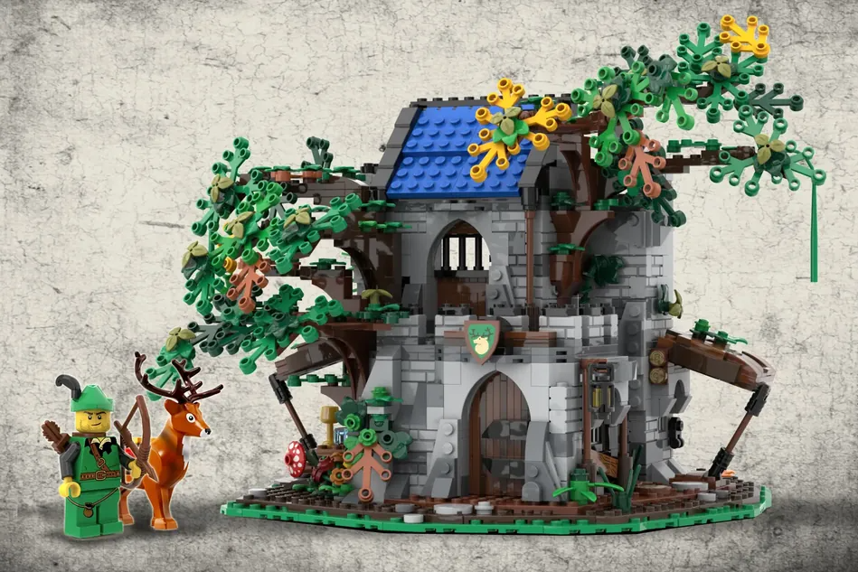 lego ideas forestmen