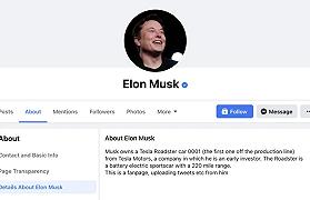 Facebook ha messo la spunta blu ad una pagina di Elon Musk, che però era gestita da degli egiziani