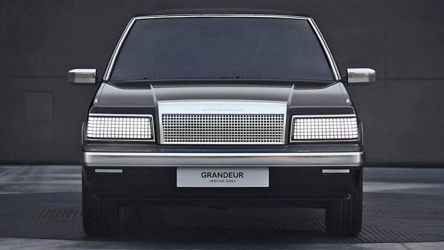 La Hyundai Grandeur è tornata: propulsione elettrica e look retro-futuristico
