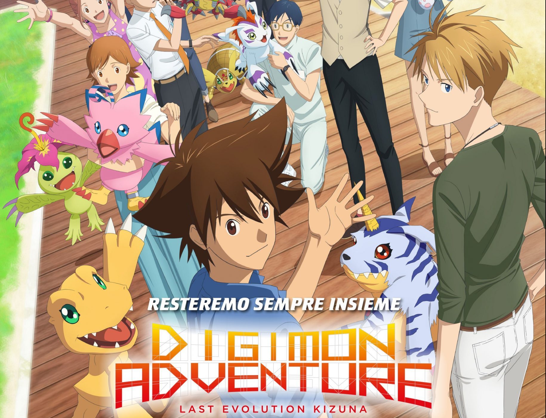 Digimon Adventure: Last Evolution Kizuna – Ecco il poster in anteprima