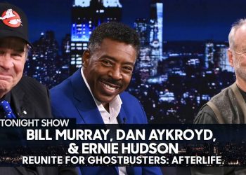 Ghostbusters: Legacy - Bill Murray, Dan Aykroyd ed Ernie Hudson di nuovo insieme da Jimmy Fallon (video)