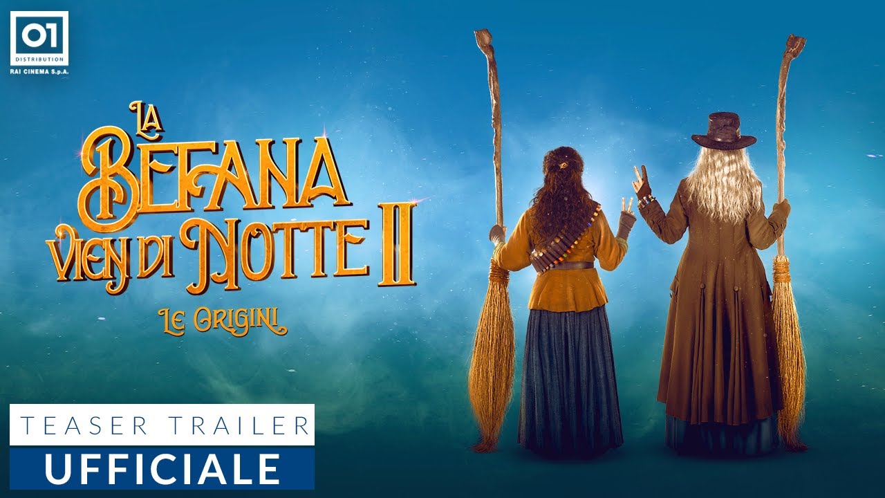 La Befana Vien di Notte 2 – Le Origini: il teaser trailer del film con Monica Bellucci