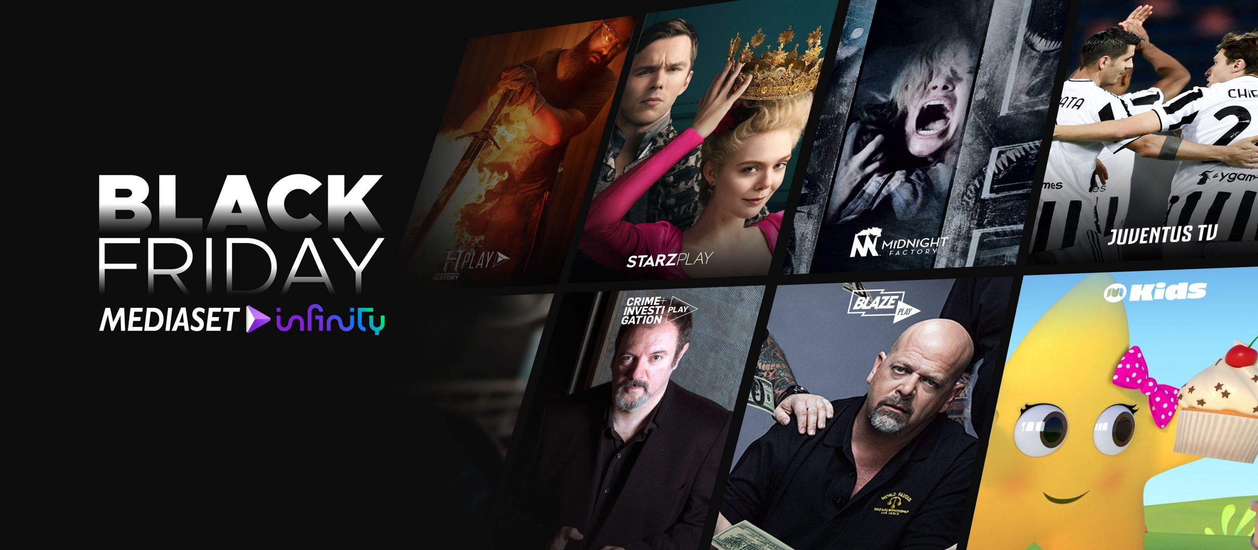 black friday mediaset infinity