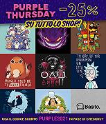 T-Shirt in sconto per il Purple Thursday su TeeTee