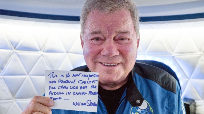 William Shatner, Prime Video, Spazio