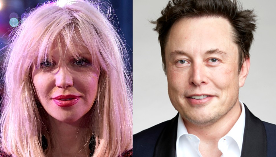 Courtney Love sostiene di avere delle email compromettenti su Elon Musk