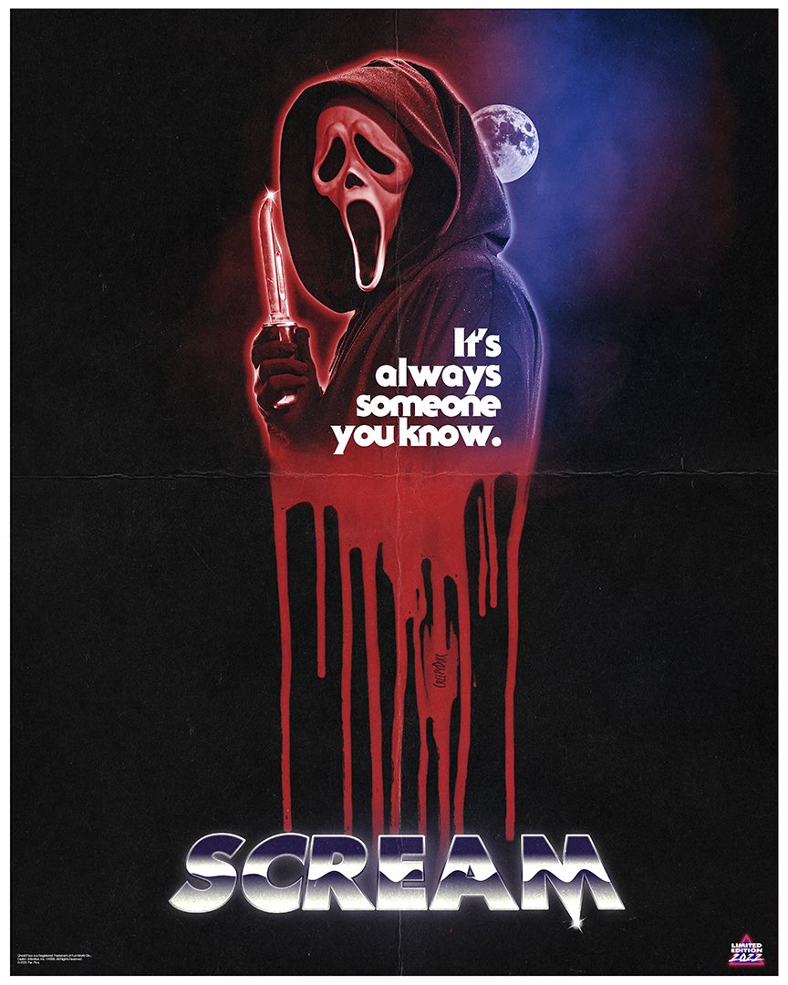 Scream 5 vintage poster