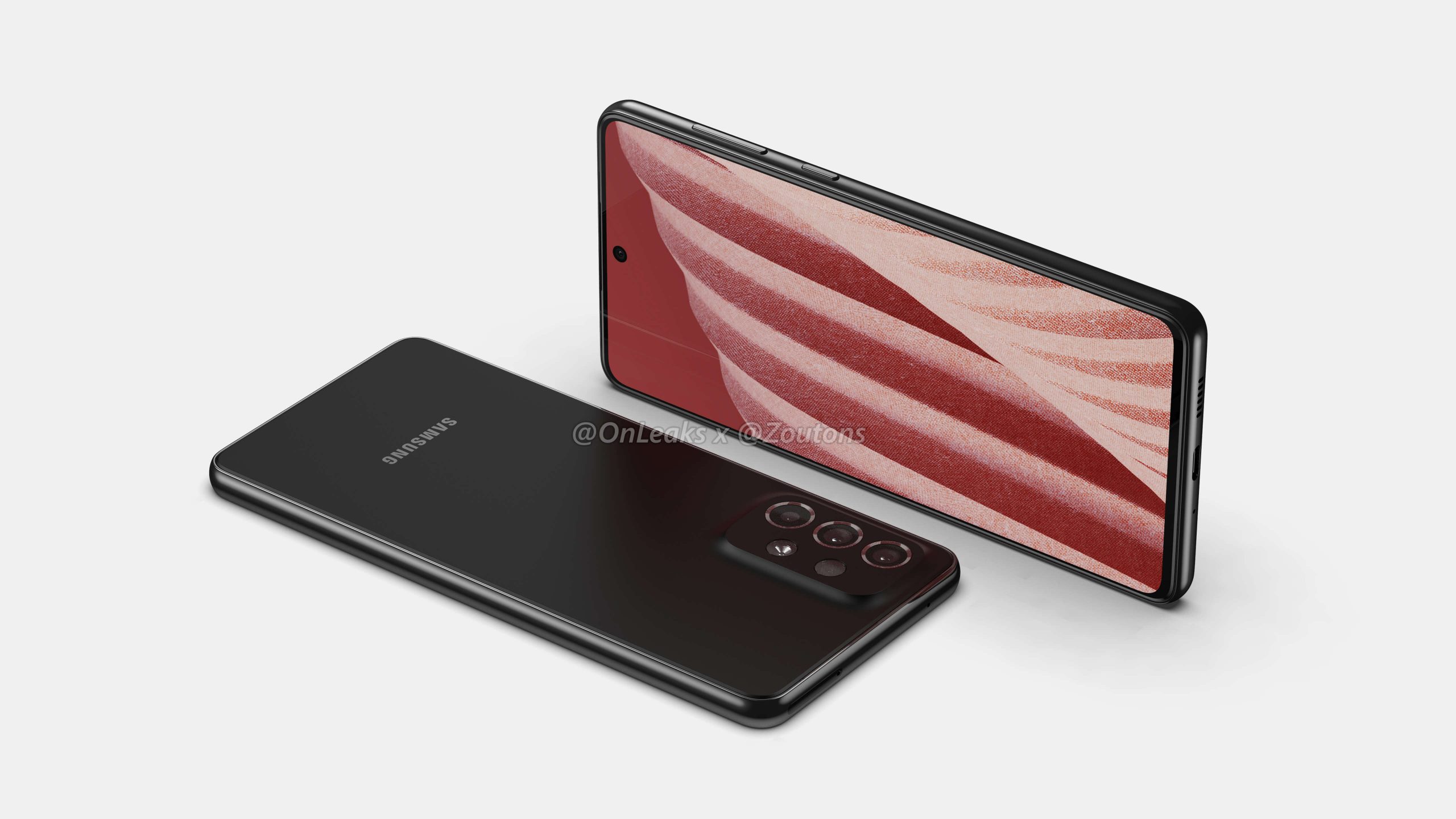 Samsung Galaxy A73: render leakati anticipano l’assenza del jack da 3,5 mm?