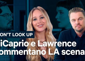 Don’t Look Up: Leonardo DiCaprio e Jennifer Lawrence commentano la scena dell'annuncio della catastrofe