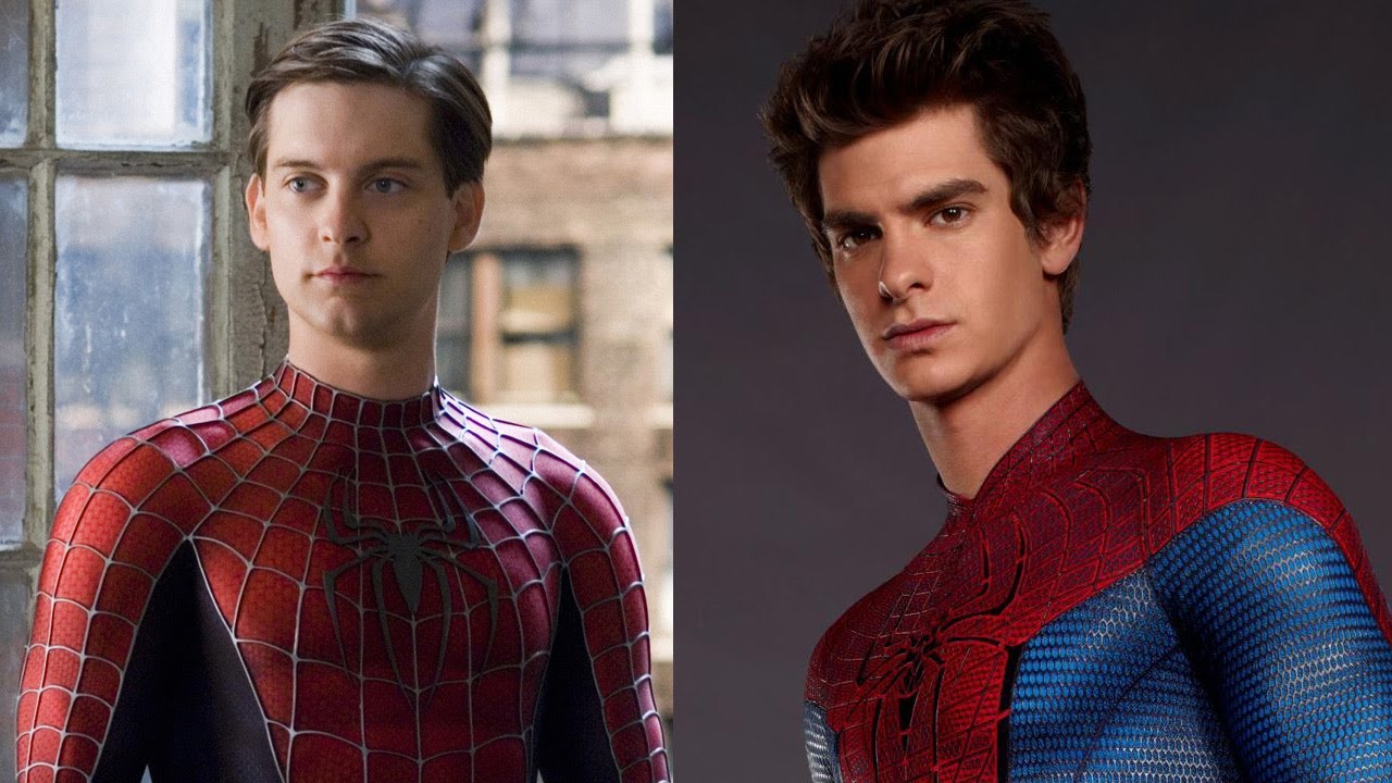 spider-man, Tobey Maguire, Andrew Garfield, scene preferite Tom Holland