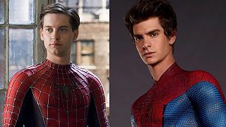 Spider-Man: Tom Holland rivela i suoi momenti preferiti dei film con Tobey Maguire e Andrew Garfield