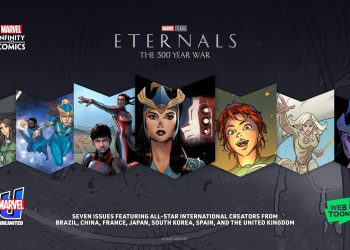 Marvel e Webtoon collaborano per la prima volta per un fumetto sugli Eterni