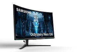 Samsung Odyssey Neo G8: il monitor 4K a 240 Hz si mostra al CES 2022