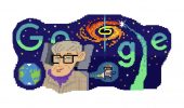 Google celebra Stephen Hawking: il doodle interattivo ha la voce dello scienziato